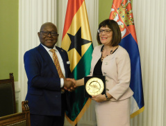 28 May 2018 The National Assembly Speaker and the Speaker of the Parliament of Ghana